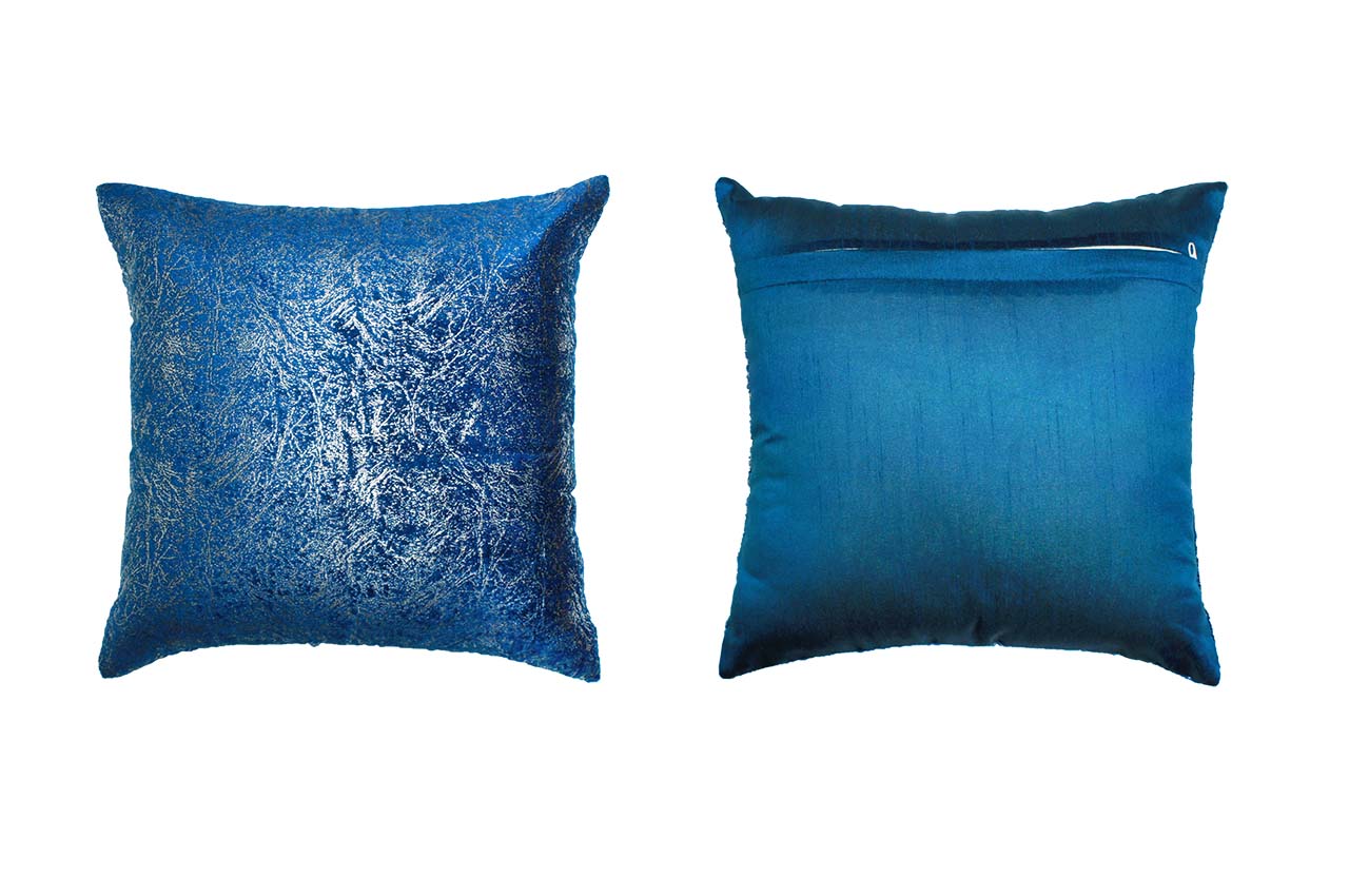 Ice Crack Cushion Cover (16*16 Inches)  Set of 2 Pc
